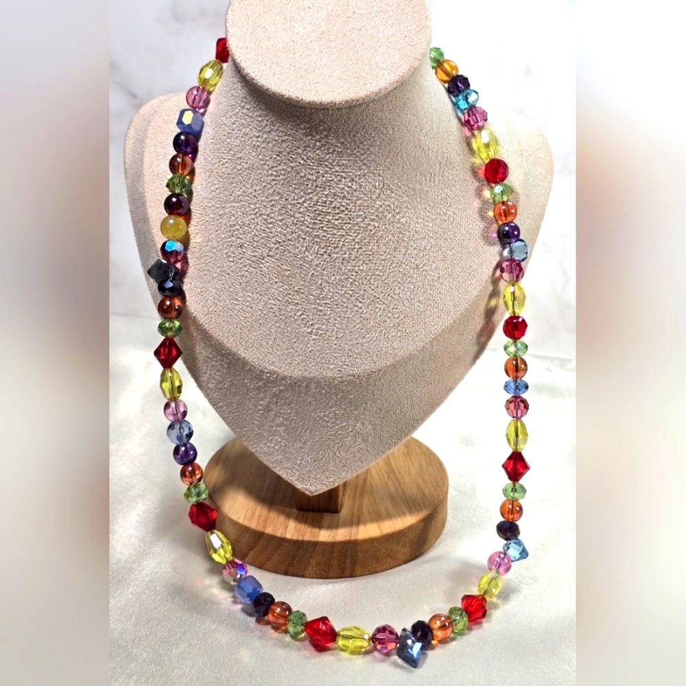 Colorful Crystal Beaded Magic Necklace